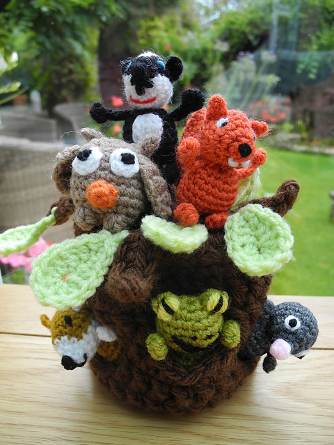Owl, Badger, Mole, Squirrel, Fox & Toad Tree