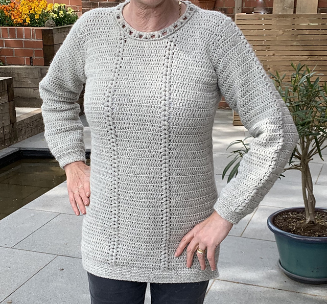 Double puff jumper or sweater