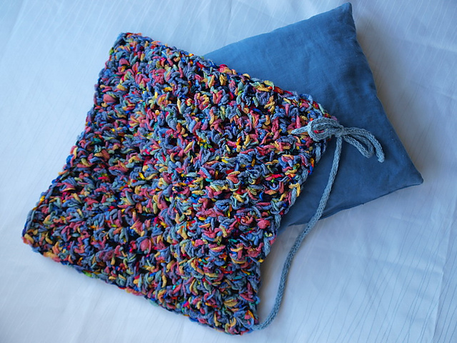 Granny Square Sitzkissen Tasche