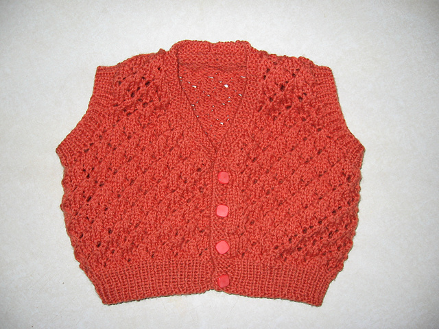 Sleeveless Cardigan