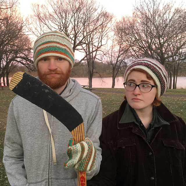 Hat Trick Mittens & Cap