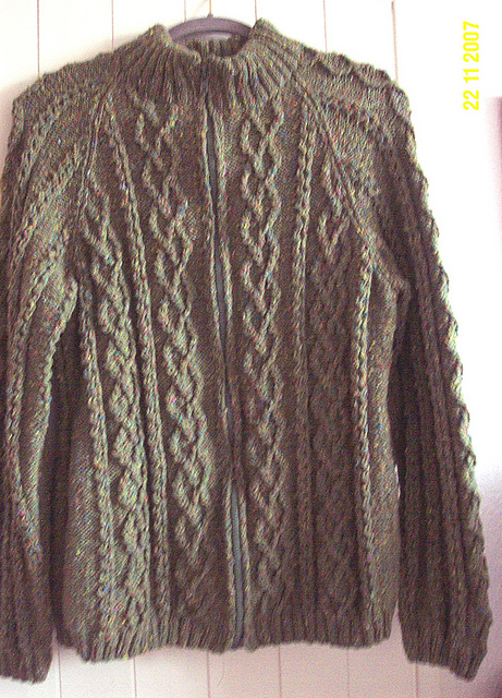 Cabled Sweater
