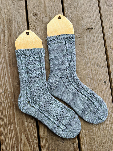 Cabled Socks for Everyone