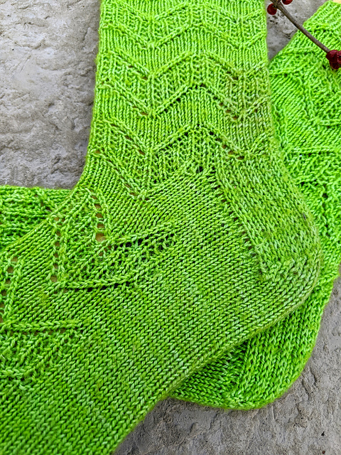 Disappearing Gusset Socks