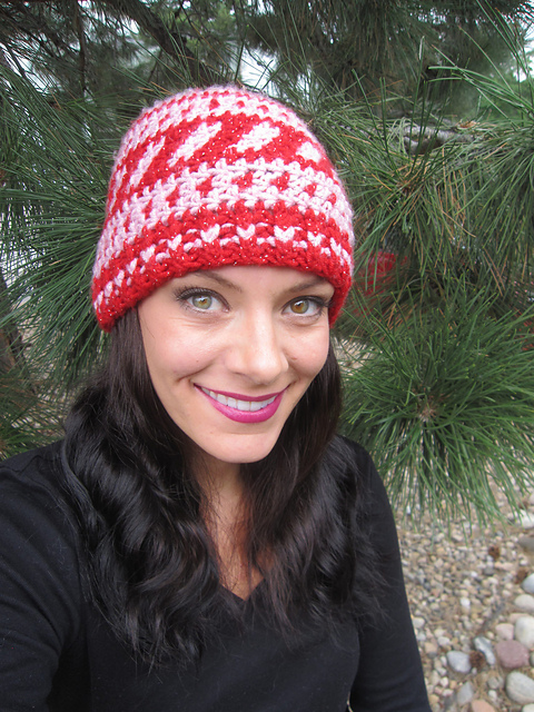 Hearts Around My Head Hat