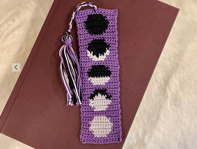Moon Phases Bookmark