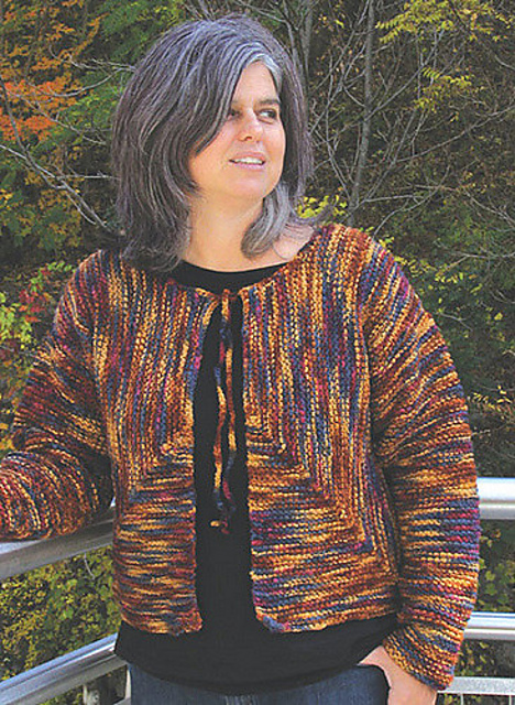 #185 Elaine Mitered Sweater