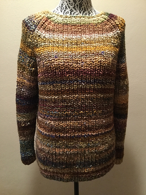 Shaker Rib Ravelry: Shaker Rib Sweater pattern by Bernat Design Studio