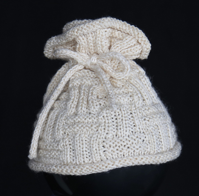 Baby in a Basket Hat