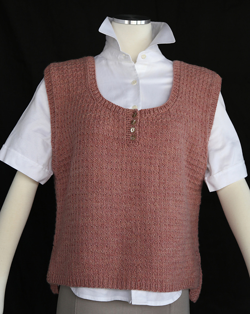 Fleck Stitched Vest