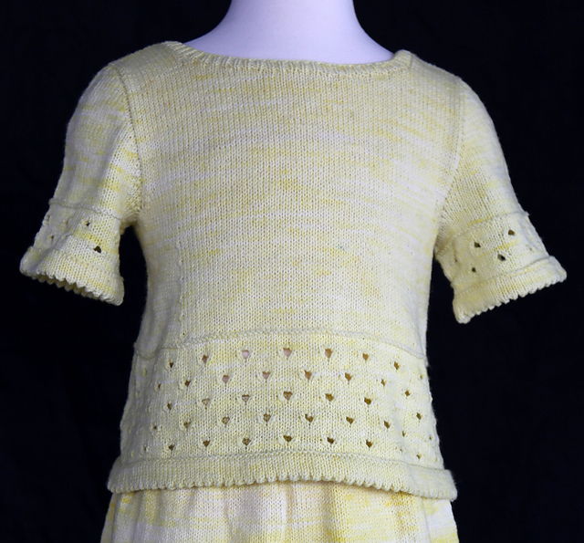 Peek-a-Boo Skirt and Top