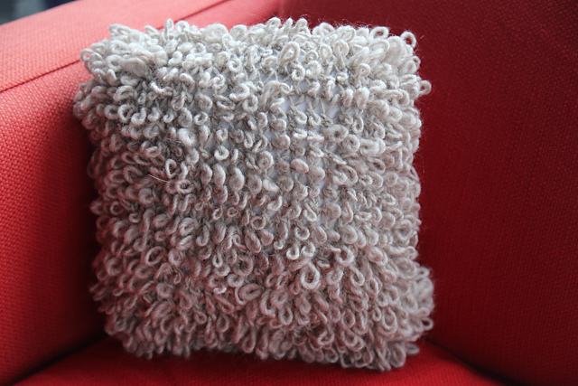 Faux Sheepskin Pillow