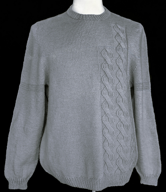 Triple Mock Cable Sweater