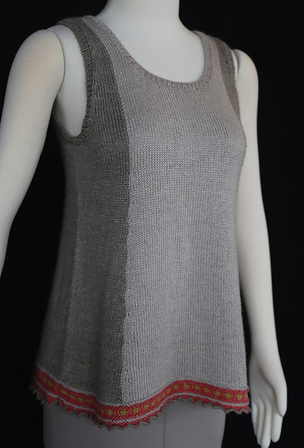 Intarsia Puntas Top