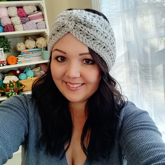 Easy twisted headband