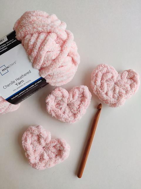 Bulky Pink Heart
