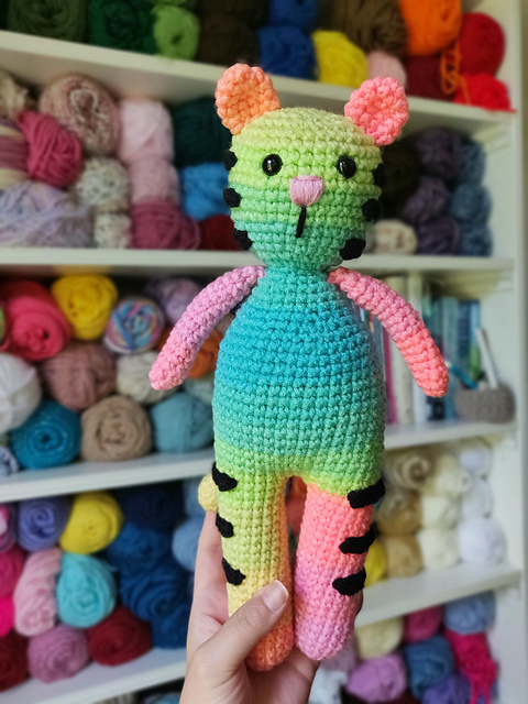 Tully the Tiger Amigurumi