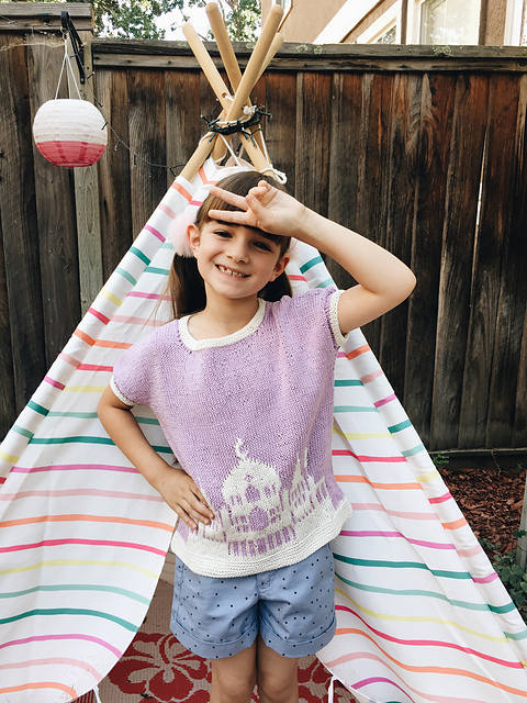 Mini Moon castle tee