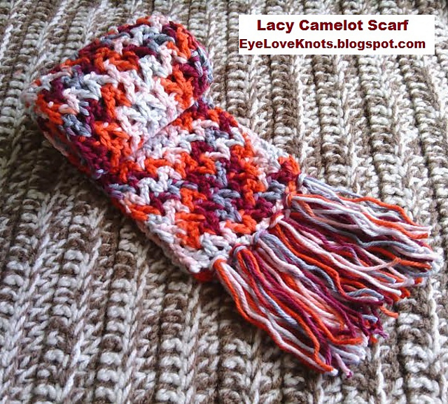 Lacy Camelot Child Scarf