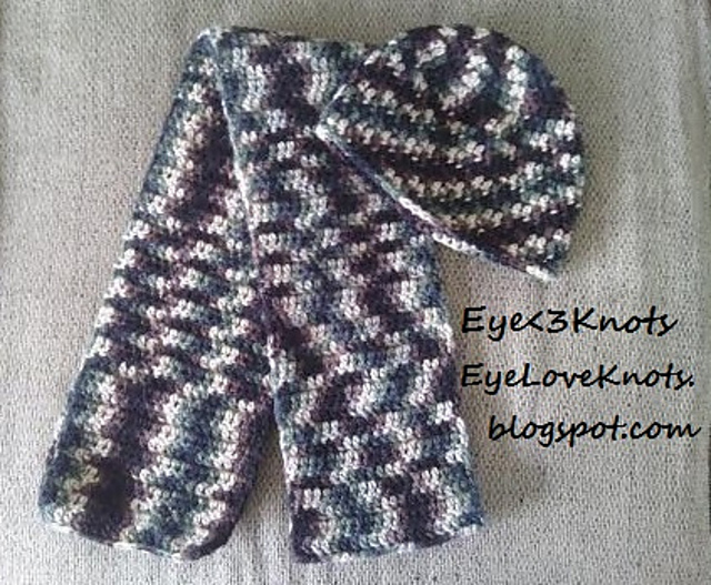Basic Adult Doubled Scarf