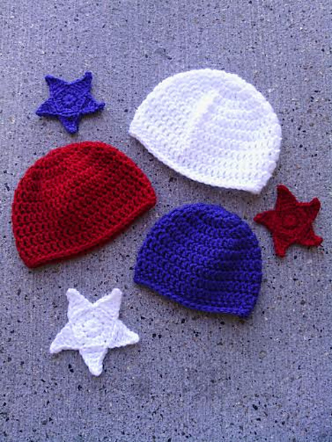 Seeing Stars Basic Baby Beanie & Star Applique