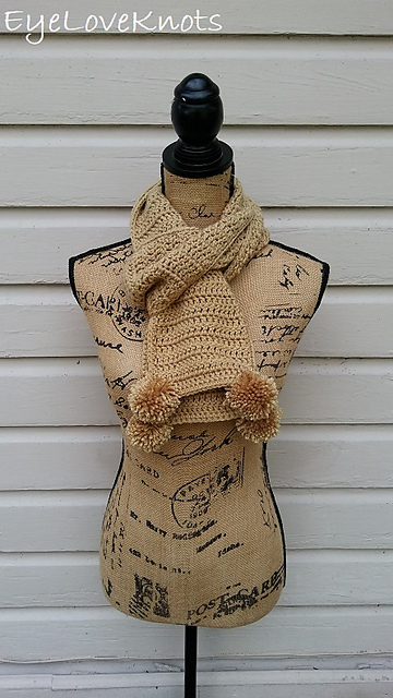 Easy Doubled Scarf