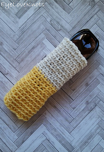Dip Dyed Sunglass Pouch
