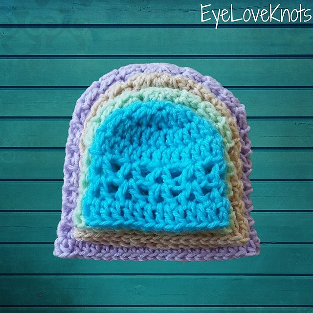 Lightweight Veronica Preemie Beanies