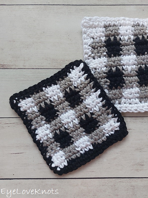 Buffalo Plaid Shay Coasters