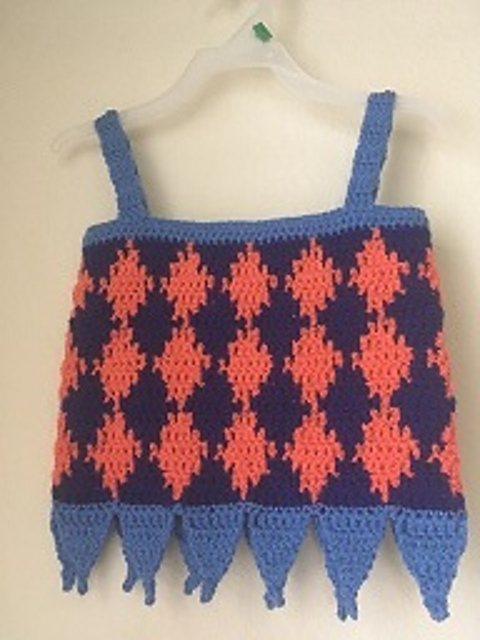Diamond Tank Top
