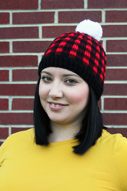 Cozy Plaid Hat