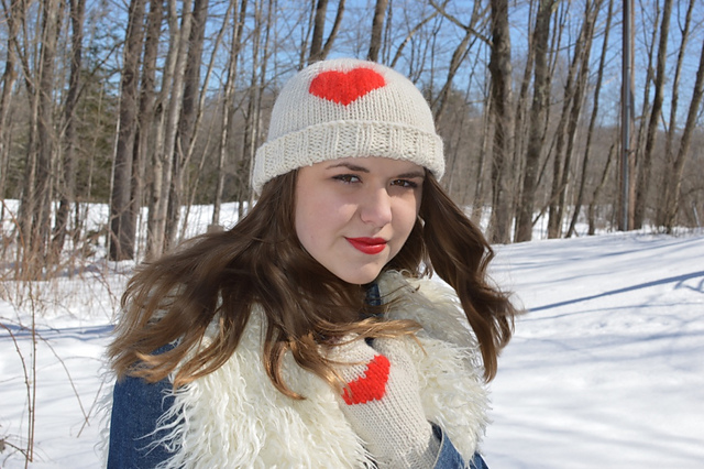 Champagne Heart Hat