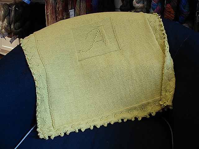 Initial Baby Blanket