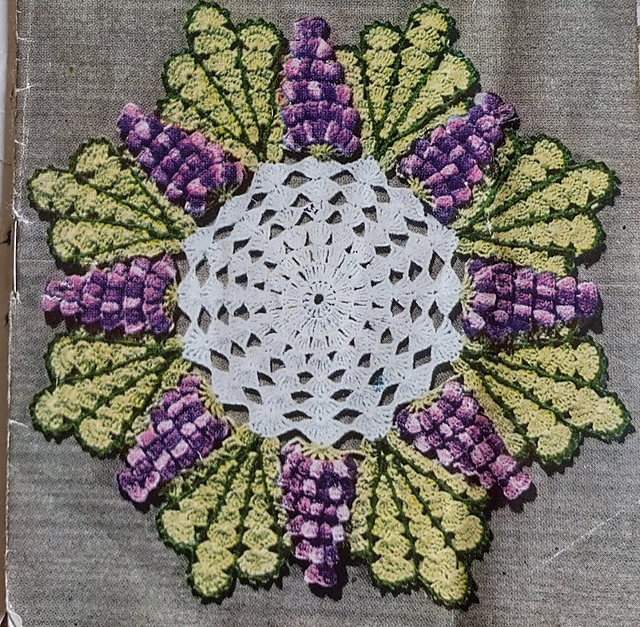 Grape Doily S-319