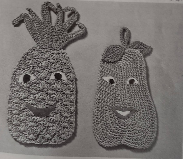 Mr. Pine and Lady Pear A-696