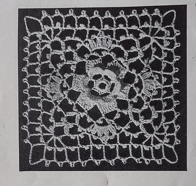 Irish Crochet Tablecloth