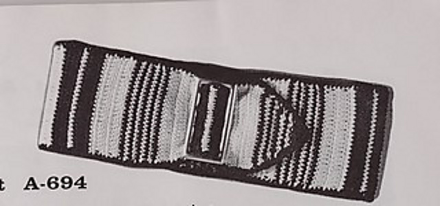 Wide, Wide Belt A-694