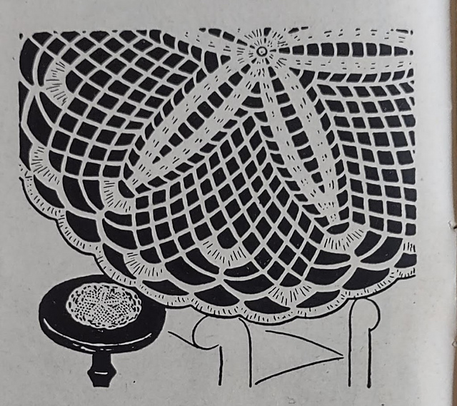 Petal Star Doily
