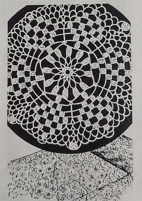 Crochet Star Bedspread Design