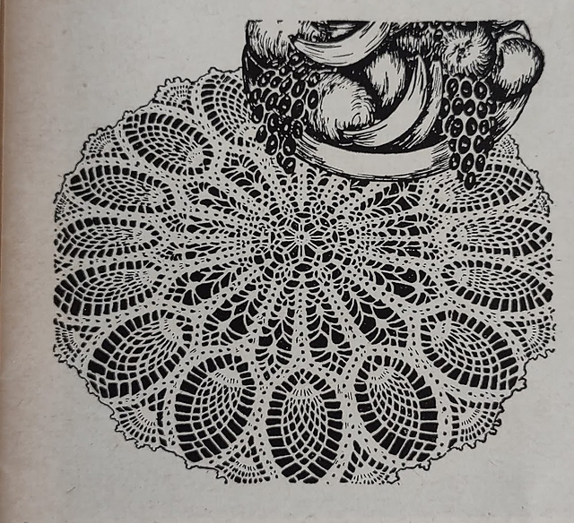Doily with Pineapple Edge