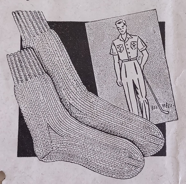 Knitted Socks or Anklets