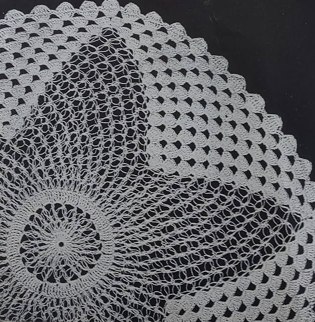 Five Point Star Doily