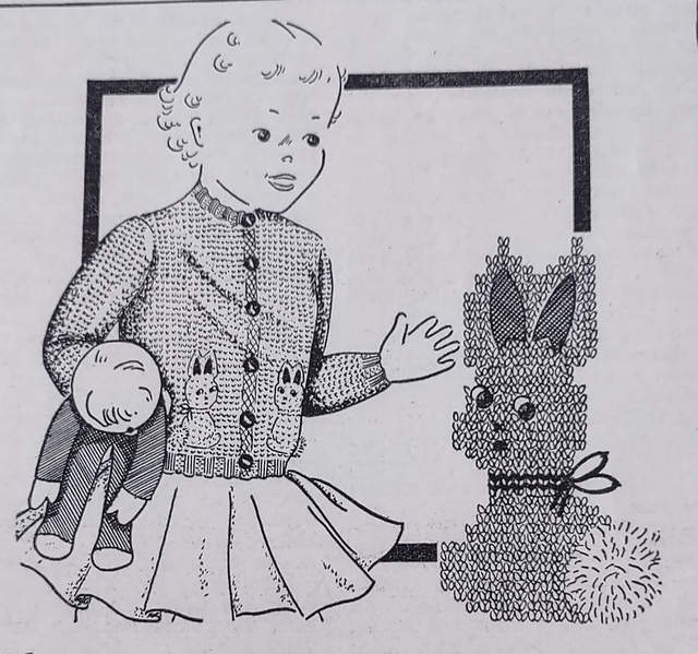 Bunny Knitted Sweater