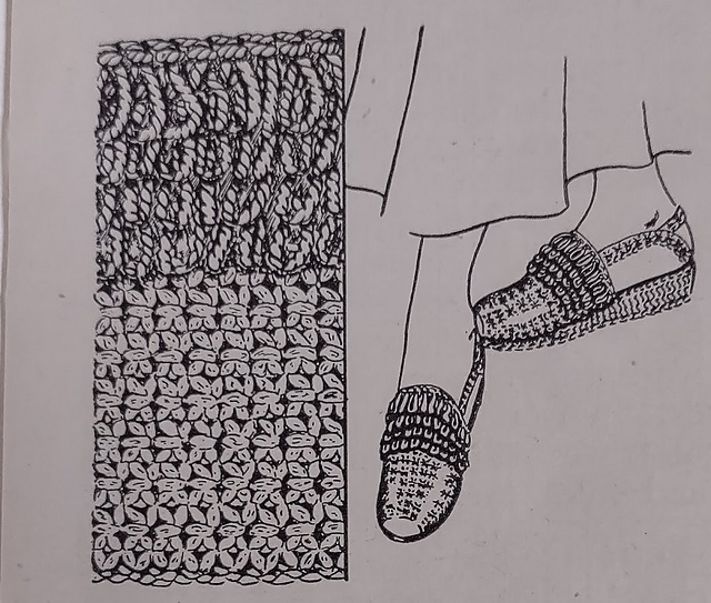 Crocheted Sandals
