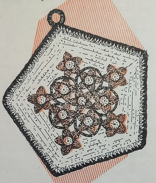 Forget-Me-Not Pan Holder