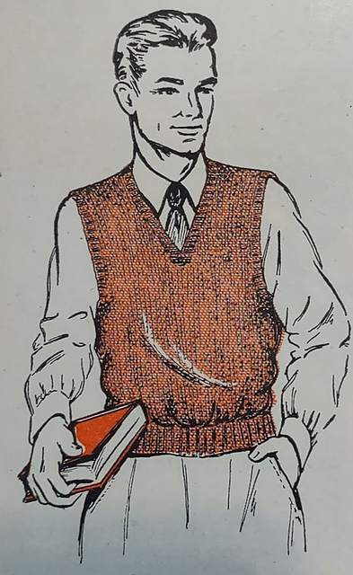 Man's Sleeveless Pullover