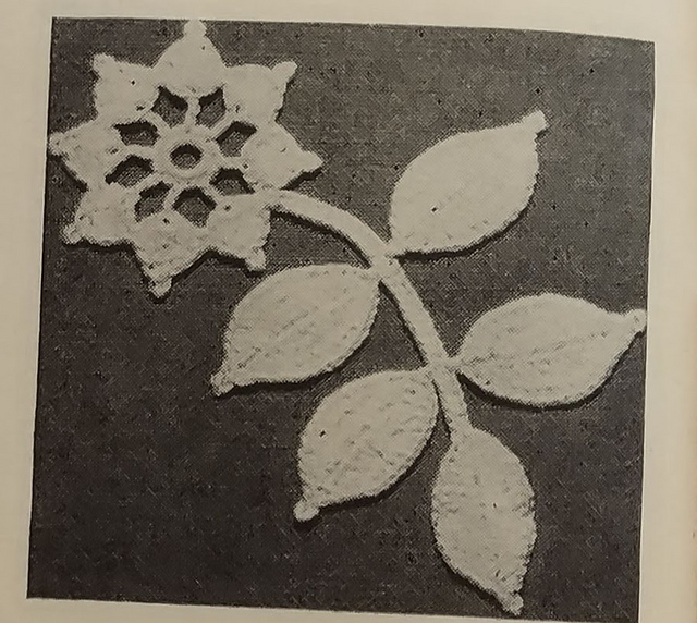 Flower and Leaf Spray