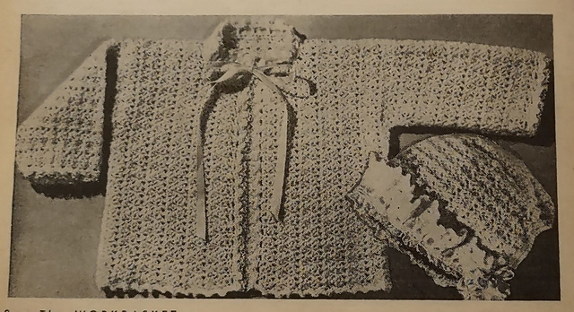 Infant's Sacque and Cap