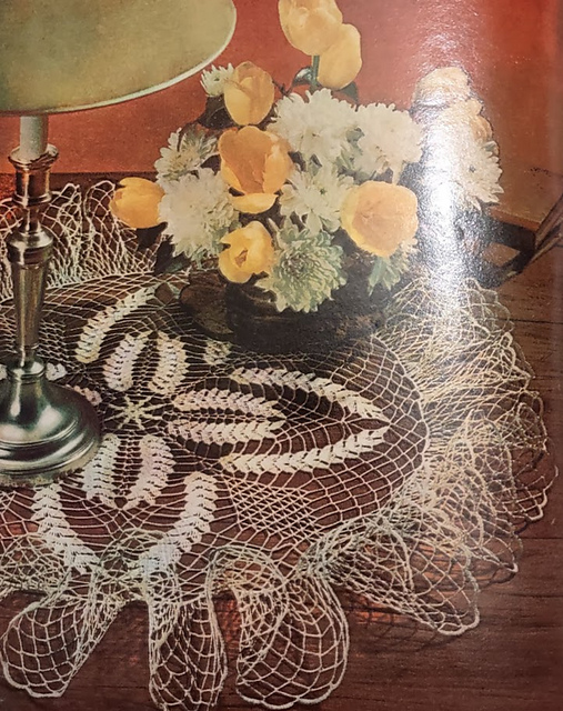 Wheat Sheaf Doily