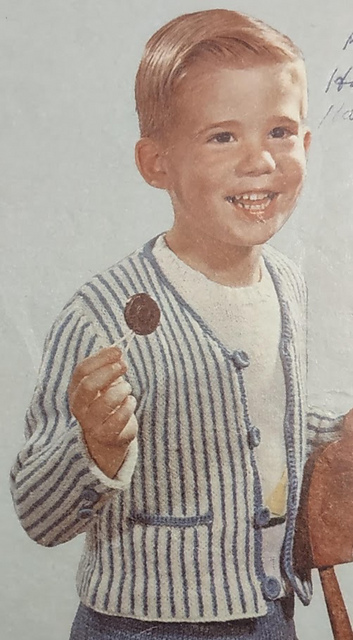 Boy's Suit in Knit